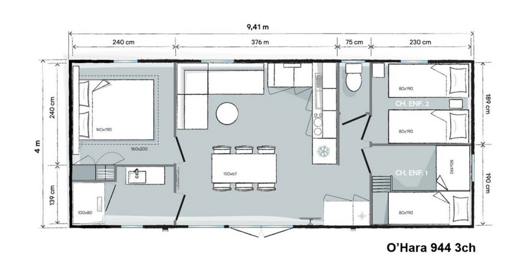 Layout La Villa des Copains®