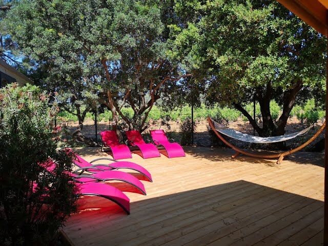 La Villa des Copains® at the 4-star campsite Les Jardins de La Pascalinette ®