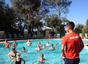 Hyères Aquatic area Heated swimming pool Animation Aquagym