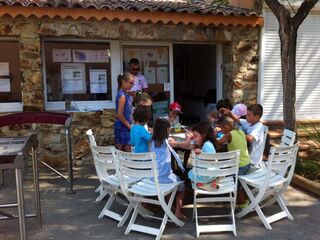 Family campsite in La Londe near Hyères, Var area 