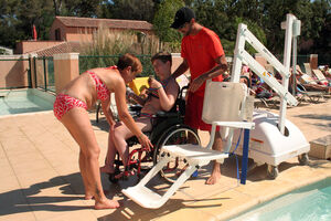 Campsite Seaside PRM Water park Reduced mobility