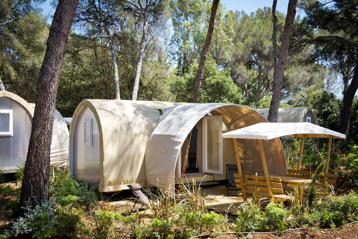 French Riviera Ready set up and equipped tents  ecological and natural holidays