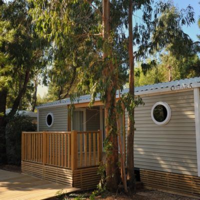 Patio mobile home