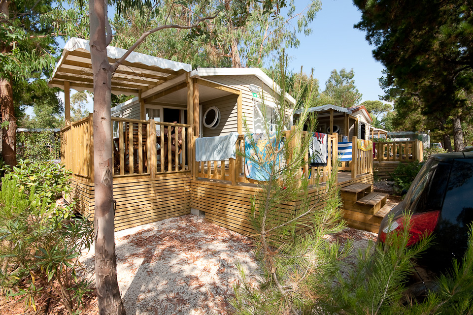 Nature campsite with water park - Luxury mobile home rentals