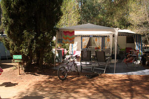Rental tent caravan pitch Holiday Porquerolles