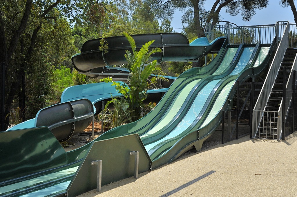 French Riviera Aquatic area Water games Waterslide Holidays Family Friends