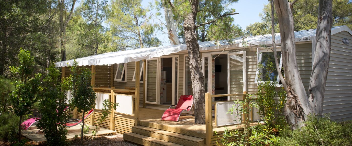Mobile home Mediterranean Air-conditioned Holiday in the sunshine