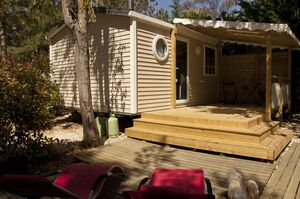 Mobile home rentals - Holiday terrace - sun loungers