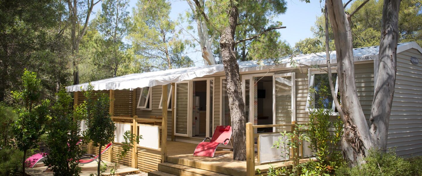 Luxury camping mobile home on the French Riviera-Côte d'Azur