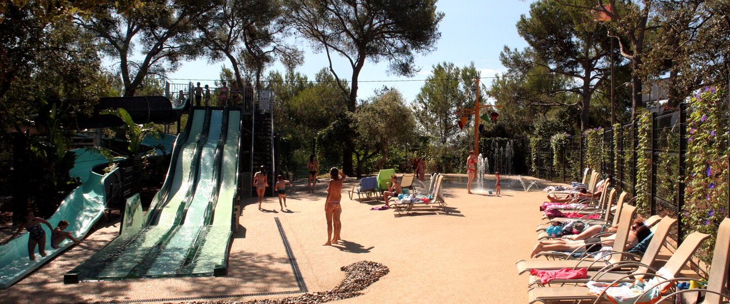 Water park, heated pools, French Riviera-Cöte d'Azur