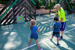 City-stadium Archery - children - camping holiday