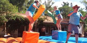 family campsite with water park on the Côte d'Azur