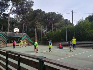 Children holidays on a french campsite - Sport Football