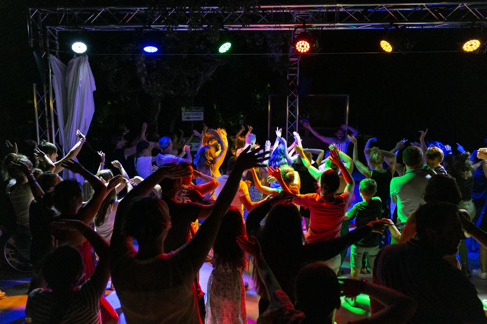 Camping South of France: Music Concert DJ Evening