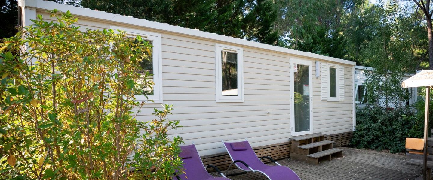 Côte d'Azur Camping Holiday Air-conditioned Mobile home Comfort