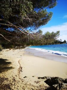 A beautiful beach in the Var, French Riviera-Côte d'Azur 