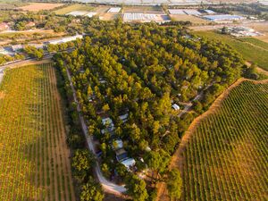 An eco-friendly and tree-filled campsite near Hyères and the Var, French Riviera-Côte d'Azur beaches