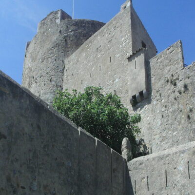 Tour of Fort Sainte-Agathe on the island of Porquerolles in the Var, French Riviera-Côte d'Azur