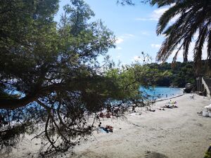 Plage de Miramar in the Var, French Riviera-Côte d'Azur