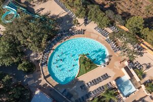 Giant water park at 4-star campsite South of France