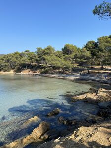 Wild beaches of the Var French Riviera-Côte d'Azur