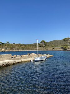 Plage de Léoube beach Bormes Var French Riviera-Côte d'Azur