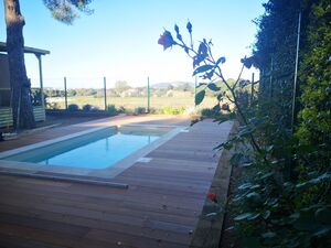 Luxury camping with private pool on the Côte d'Azur