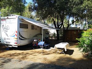 Large caravan pitches to rent at our 4-star campsite in the Var, French Riviera-Côte d'Azur