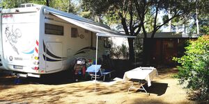 Large caravan pitches to rent at our 4-star campsite in the Var, French Riviera-Côte d'Azur