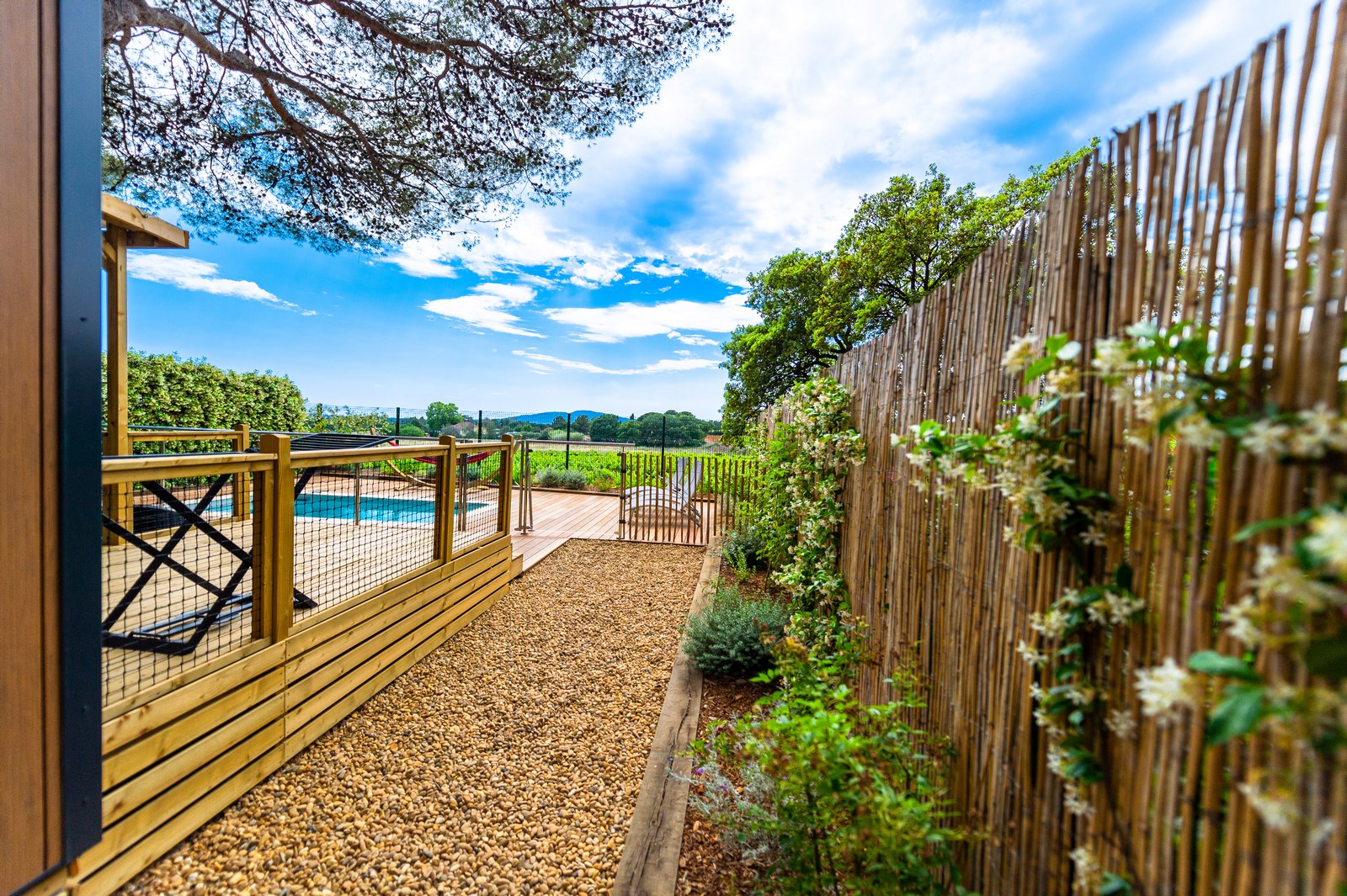 Luxury camping with private pool on the Côte d'Azur