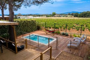 Air-conditioned mobile home with private pool in the Var, French Riviera-Côte d'Azur