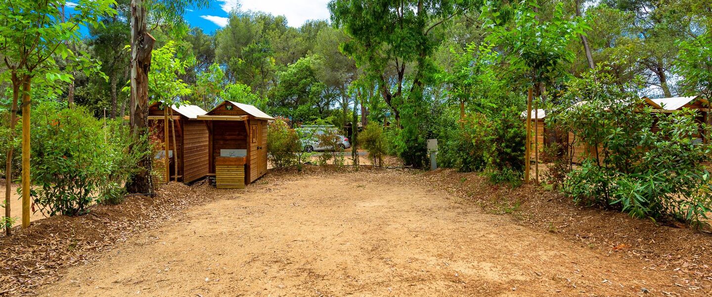 Caravan pitch to rent campsite Var
