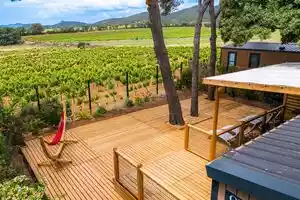 Air-conditioned mobile home rental Var countryside