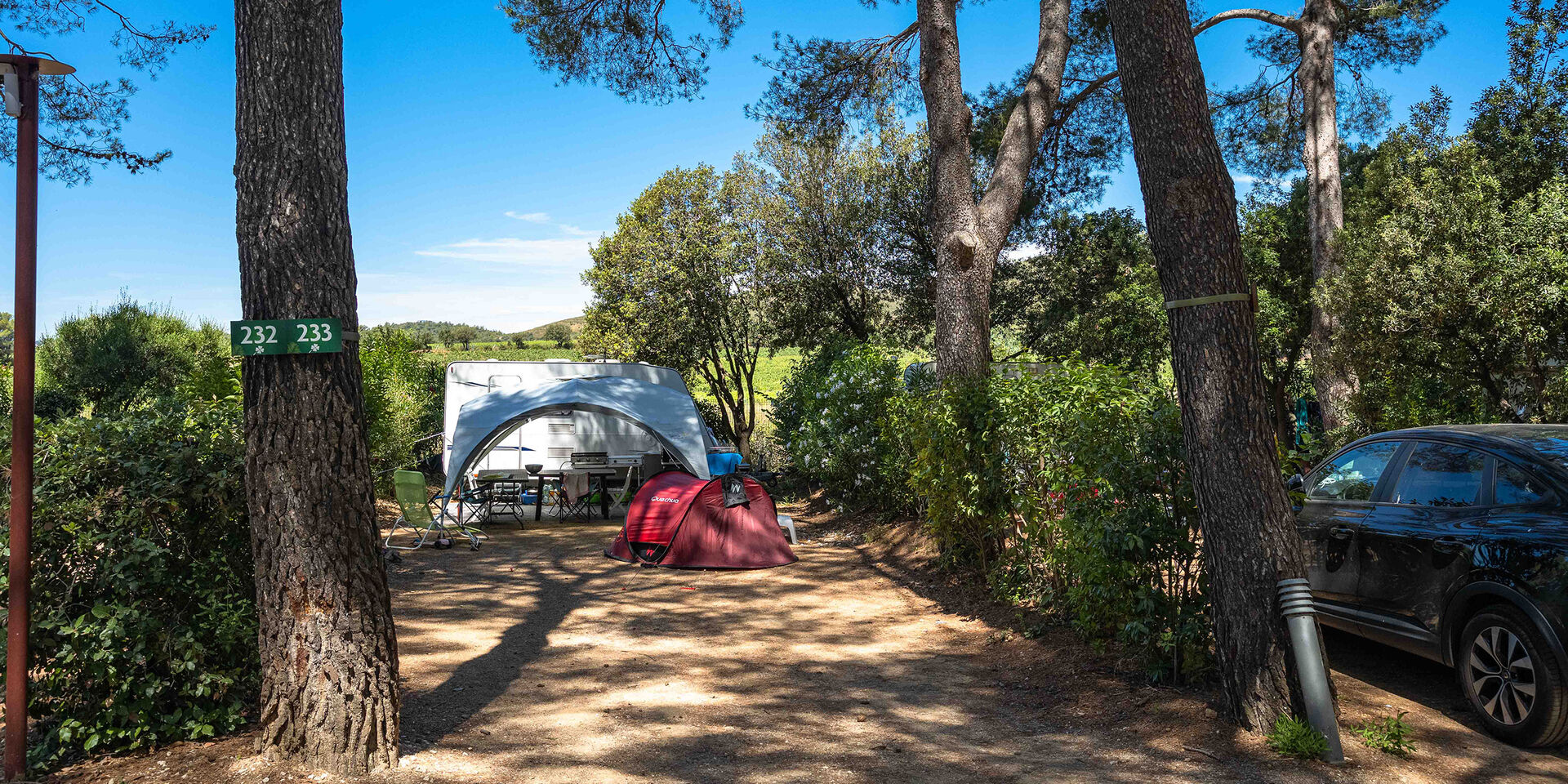 Budget campsite with water park Provence-Alpes-Côte d'Azur